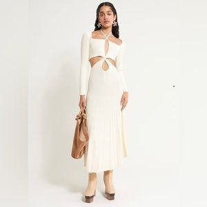 Cult Gaia FERGIE KNIT DRESS | SMALL